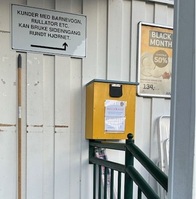 Artikkelbilde til artikkelen Her finner du kasser for innsamling av briller